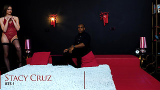 Stacy Cruz Interracial BBC Creampie Bts