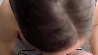 He Got Hard Watching Me Putting on Lingerie so I Sucked His Cock