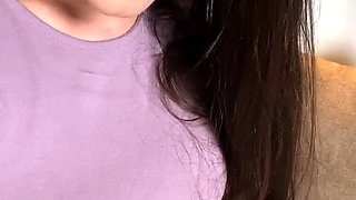 Stacked brunette goes solo toys and masturbation