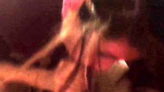 Cum-Hungry Brunette's Blowjob Treat