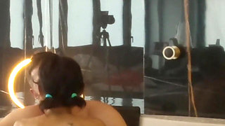 nut in My Pussy Papi - Intense Romantic Sex with Hot Latina Veronica Leal Jacuzzi