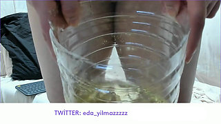 Pee Close up. Turk Reveal