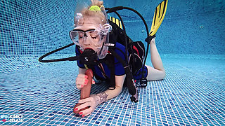 Deep Throat Dive Scuba Suck Training