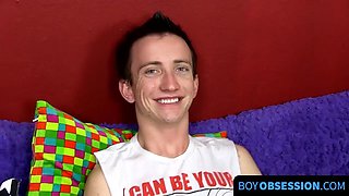 BoyObsession.com - Skyler Evans' versatile toy play and ass stretch try with a big twist