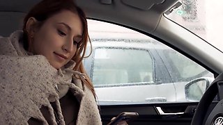 Debt collector dicking for a submissive teen hottie