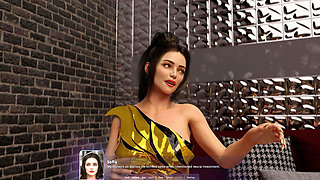 Hot MILF Secretary Having Sexual Affair with an Ugly Oldman Staff