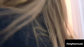 Adorable Penny Pax and Violet Monroe - nathan bronson action - Penny Pax Live