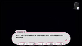 Alone with My Stepsister [ Taboo Hentai Game ] Ep.1 Seeing His Stepsis Panties Made Him Hard Right Away!