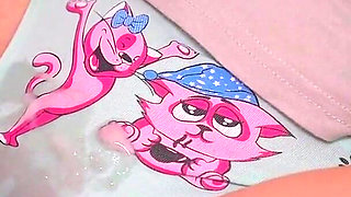 Stepbro Rubbing My Panties and Pussy and Cum on It!