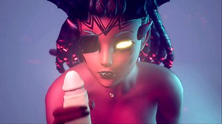 Insubordinate sci-fi adventure with big-boobed adult film star being rescued