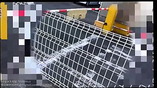 Asian honeys outdoor handjob