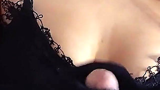 In My Short Dress and Velvet Gloves, I Jerked Him off Until He Couldn't Take It Anymore