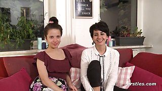 Lesbian Friends Anais & Agave Enjoy the Afternoon With Sexy Girl Fun