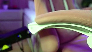 Jerking off shemale tranny solo play