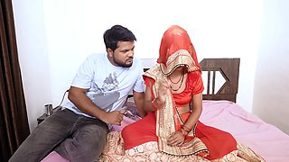 Shy Indian bride explores dark sensual pleasures in intimate moments