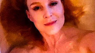 Amateur redhead Milf sucks and fucks a guy