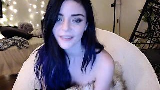 Brunette Solo Webcam Masturbation