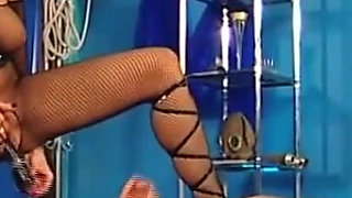 Big boobs blonde and masked big dick latex fetish