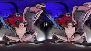 An Oily Repair: Blowjob, Cowgirl  Babe VR Porn
