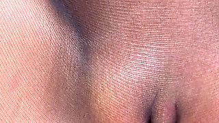 Fuck Me Through My Black Seamless Pantyhose