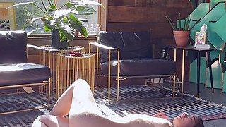 Pretty amateur redhead teen Farrah Flower fucked in public