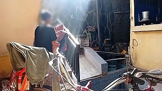 Hot Indonesian Hijab Housewife Gets Passionate Creampie From Stepcousin