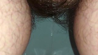 Pee Pissing in the Toilet