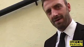 Inked slave fucked harshly after deepthroating