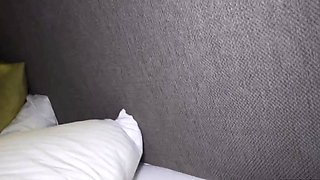 Big-Ass Blonde Babes in College Dorm Threesome