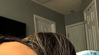 Hot brunette cristal cherry rides big cock in ass