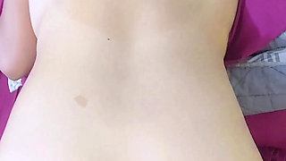 My Neighbor's Sexy Moans When I Fuck Her with Her Own Dildo