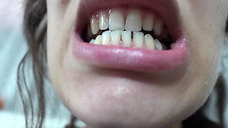 My Indian Stepsister Show Me Inside Her Mouth Her Tongue and Teeth