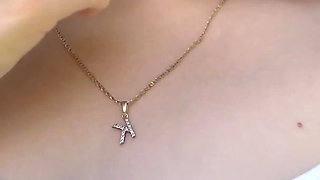 Cute Teen Girl Shows Her Tits in the Park to a Strange Man