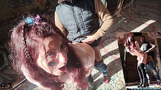 PornoVLOG - Italian amateur in abandoned location