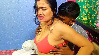Desi Bhabhi Fucked Hard by Big Cock - Tight Pussy & Titty Fucking - Indian Homemade Sex
