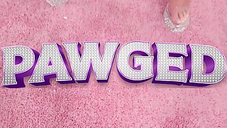 Pawg blonde versus big black cock - Big dick interracial