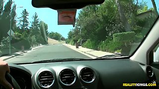 Sensual Street Encounter with Kasey Warner in Wild Ride
