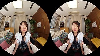 Japanese Student Siren Awakens Fiery Virtual Passion