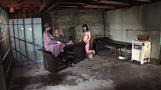 Melanie - Health Check and Fitness Training for a Chubby Girl in Prison