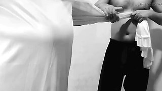 Desi Indian Wife Rupali Gangbang by Hubby's Friends - Big Boobs, Doggy Style & Hijab Sex