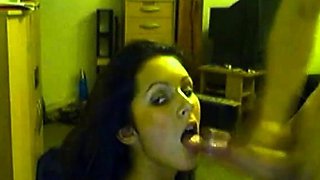 Homemade Blowjob on Webcam
