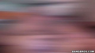 Blonde white girl tries a big black dick