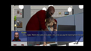 The office wife #12 - Dixon playes with Stacy's pussy while she was trying out a gym outfit