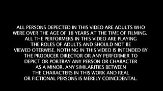 Two blonde teens in threesome at the pool