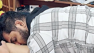 Malayali Boss Girl Feet Massage by Boy Staff