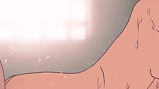 A Prisoner in Prison Became a Girl.he's in Shock Hentai Anime 2D (cartoon Porn )