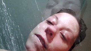 Curly Blonde Teen Records Solo Dildo Masturbation More at