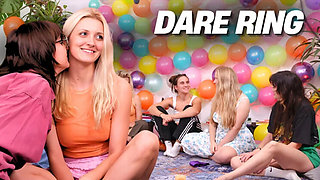 Truth or Dare Ring Game with 6 Hot German Amateurs - Part 1 - Big Boobs, Kissing & Fetish Play