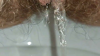 You Are My Toilet, You Are My Cleaner for Licking My Hairy Pussy