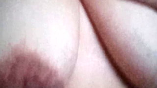 I have big juicy tits, I'm going to massage your penis with them until you fill me with milk.